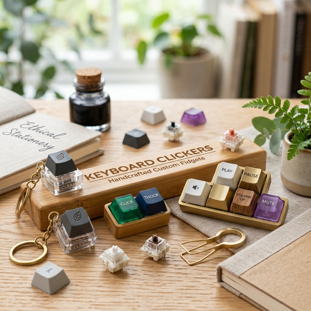 3D Printed Mechanical Keyboard Fidget Clicker